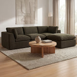 Cates Dark Green Lounge Modular Sectional - Ornate Home