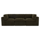 Cates Dark Green Modular Sofa - Ornate Home