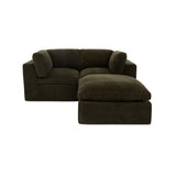 Cates Dark Green Nook Modular Sectional - Ornate Home