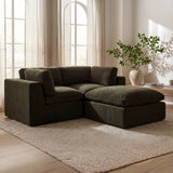 Cates Dark Green Nook Modular Sectional - Ornate Home