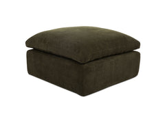Cates Dark Green Ottoman - Ornate Home