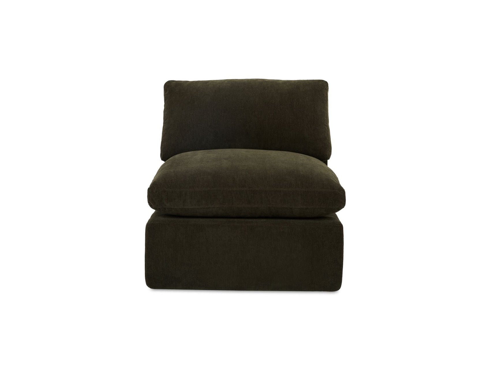Cates Dark Green Slipper Chair - Ornate Home