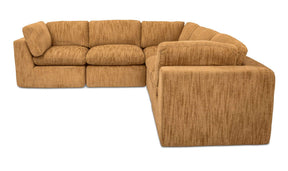 Cates Golden Wheat Classic L Modular Sectional - Ornate Home
