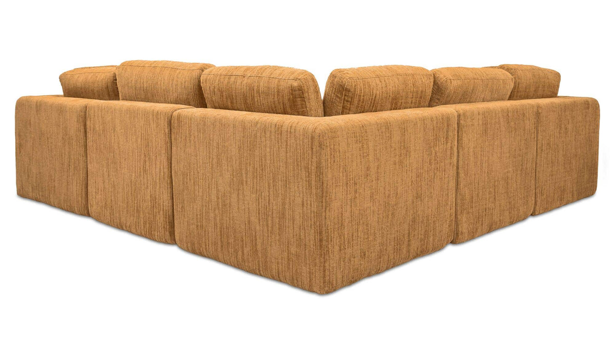 Cates Golden Wheat Classic L Modular Sectional - Ornate Home