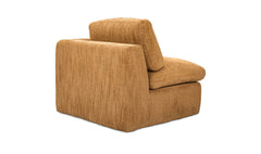 Cates Golden Wheat Corner Chair - Ornate Home