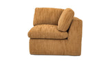 Cates Golden Wheat Corner Chair - Ornate Home