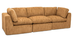 Cates Golden Wheat Modular Sofa - Ornate Home
