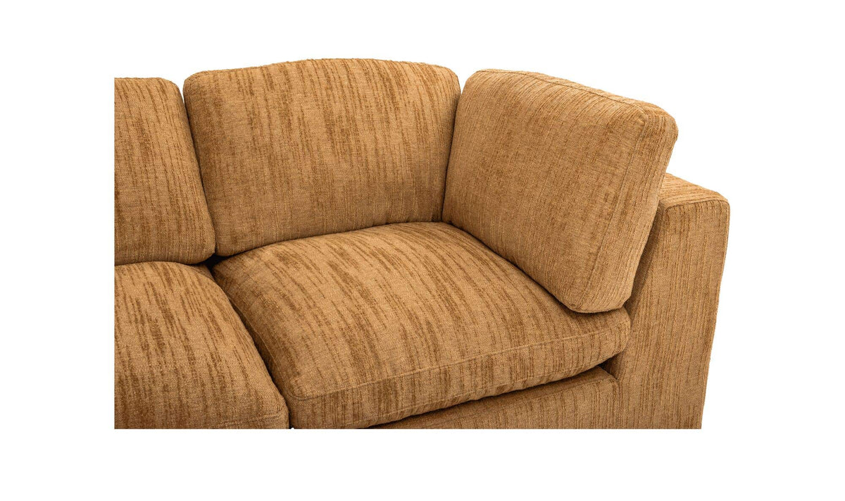 Cates Golden Wheat Modular Sofa - Ornate Home