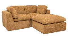 Cates Golden Wheat Nook Modular Sectional - Ornate Home