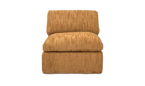 Cates Golden Wheat Slipper Chair - Ornate Home