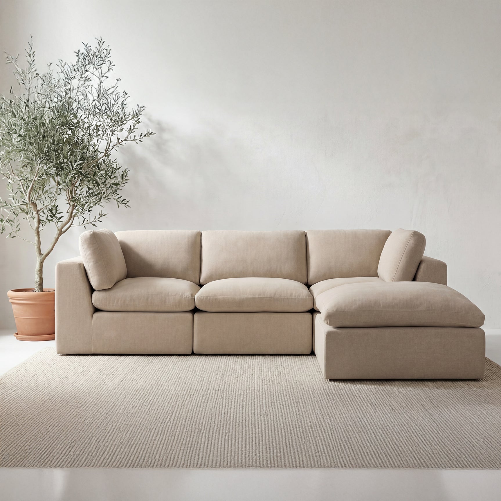 Cates Pebble Lounge Modular Sectional - Ornate Home