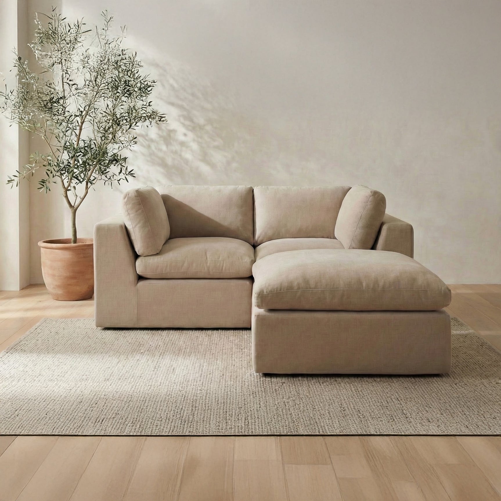 Cates Pebble Nook Modular Sectional - Ornate Home