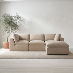 Cates Pebble Ottoman - Ornate Home