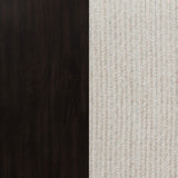 Catley Dark Coffee 5-piece Round Drop Leaf Dining Table Set - Ornate Home