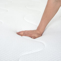 Catmint White/Gray 12" Full Innerspring Mattress - Ornate Home