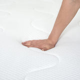 Catmint White/Gray 12" Twin Innerspring Mattress - Ornate Home