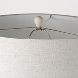Cato Cream/White Base Table Lamp - Ornate Home