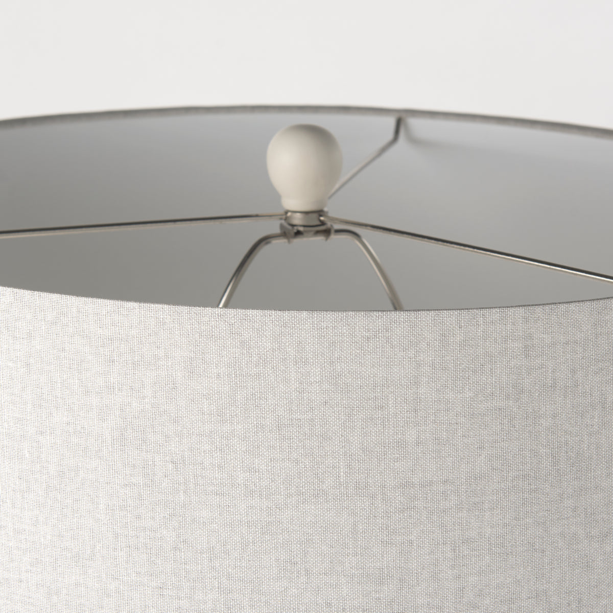 Cato Cream/White Base Table Lamp - Ornate Home