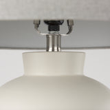 Cato Cream/White Base Table Lamp - Ornate Home