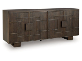 Cato Dark Brown Accent Cabinet (Online Special Price) - Ornate Home