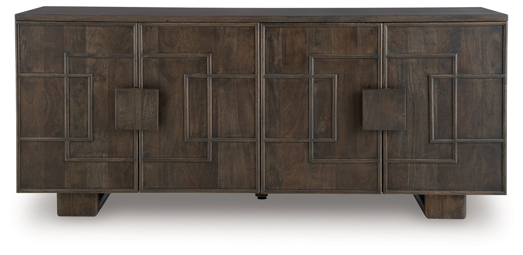 Cato Dark Brown Accent Cabinet (Online Special Price) - Ornate Home