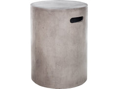 Cato Dark Grey Outdoor Stool - Ornate Home