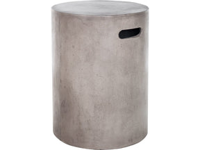 Cato Dark Grey Outdoor Stool - Ornate Home