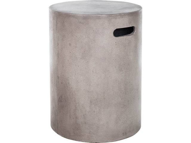 Cato Dark Grey Outdoor Stool - Ornate Home