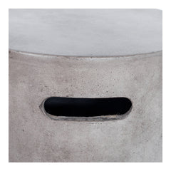 Cato Dark Grey Outdoor Stool - Ornate Home