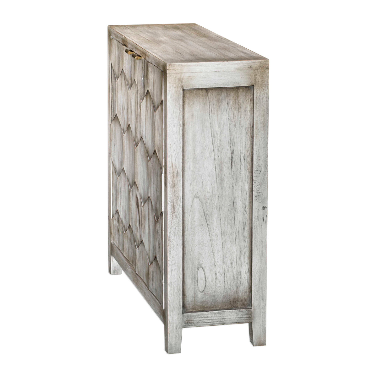 Catori Smoked Ivory Console Cabinet - Ornate Home