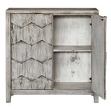 Catori Smoked Ivory Console Cabinet - Ornate Home