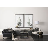 Catriona Gold Accent Hourglass Table - Ornate Home
