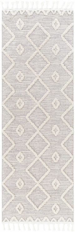 Cauldwell High/Low Pile Rug with Tassels - Clearance - Ornate Home