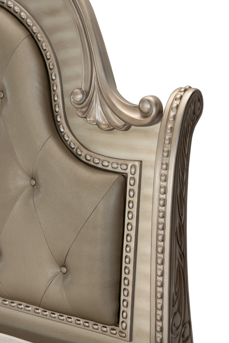 Cavalier Silver California King Bed - Ornate Home