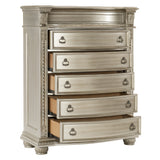 Cavalier Silver Chest - Ornate Home
