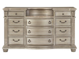Cavalier Silver Dresser - Ornate Home