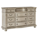 Cavalier Silver Dresser - Ornate Home