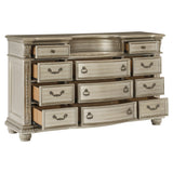 Cavalier Silver Dresser - Ornate Home