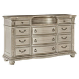 Cavalier Silver Dresser - Ornate Home