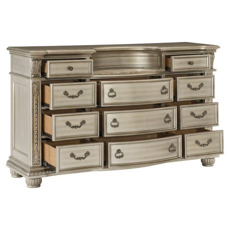 Cavalier Silver Dresser - Ornate Home