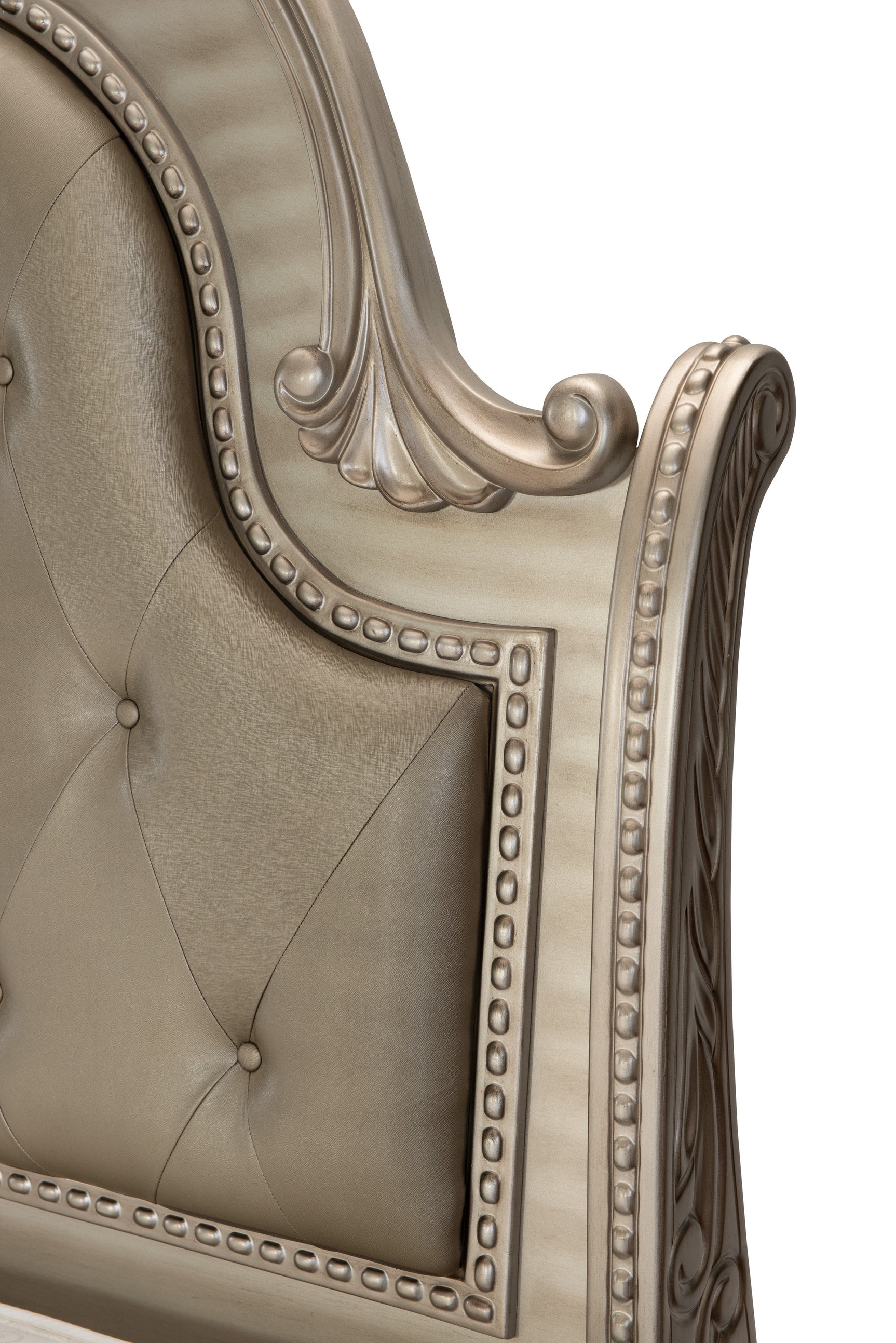 Cavalier Silver Eastern King Bed - Ornate Home