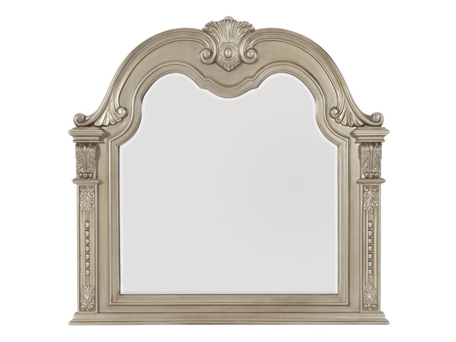 Cavalier Silver Mirror - Ornate Home