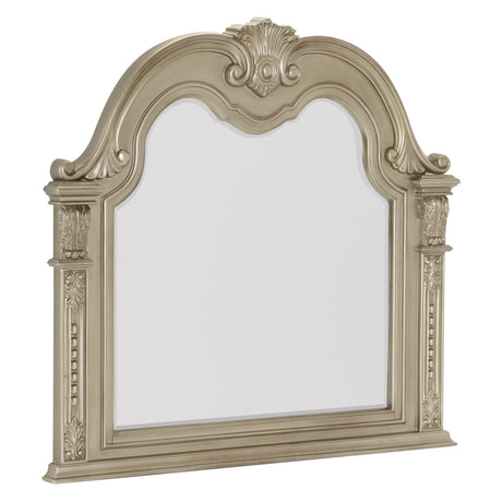 Cavalier Silver Mirror - Ornate Home