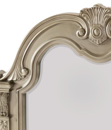Cavalier Silver Mirror - Ornate Home