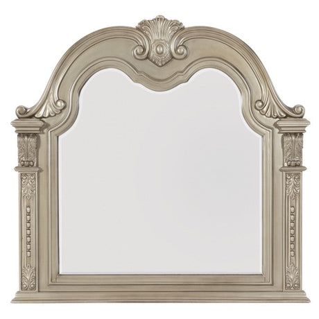Cavalier Silver Mirror - Ornate Home