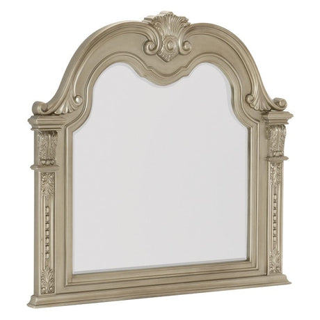 Cavalier Silver Mirror - Ornate Home