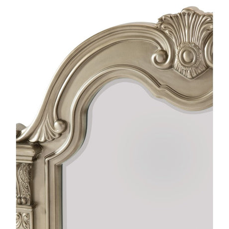 Cavalier Silver Mirror - Ornate Home