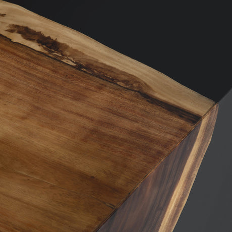 Cavallo Black/Brown Cocktail Table - Ornate Home