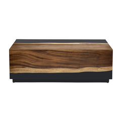Cavallo Black/Brown Cocktail Table - Ornate Home