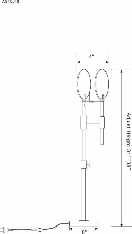 Cavan Table Lamp - Clearance - Ornate Home